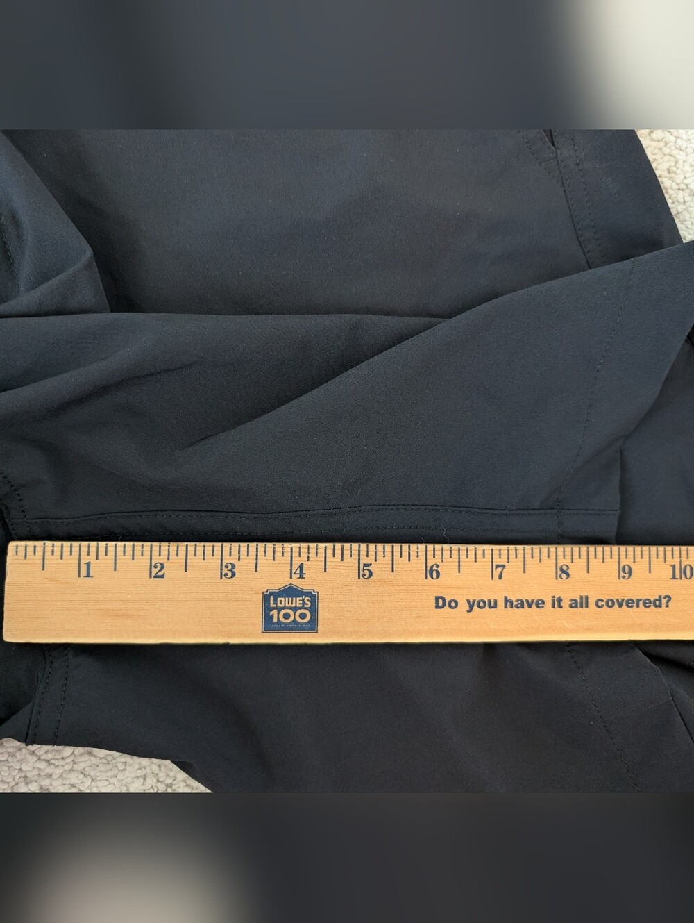 Men's Footjoy Performance Lightweight Golf Shorts Size 40 Black Flat Front - Picture 12 of 13
